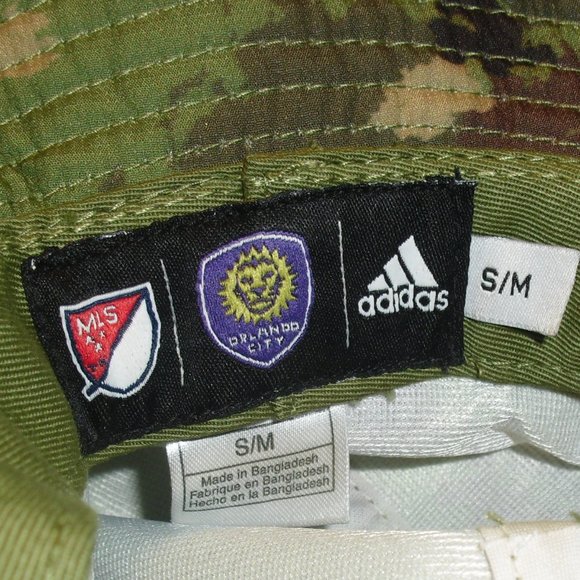 Orlando City SC MLS Soccer Mens Adidas Bucket Hat sz. Small/Medium New - Picture 3 of 3